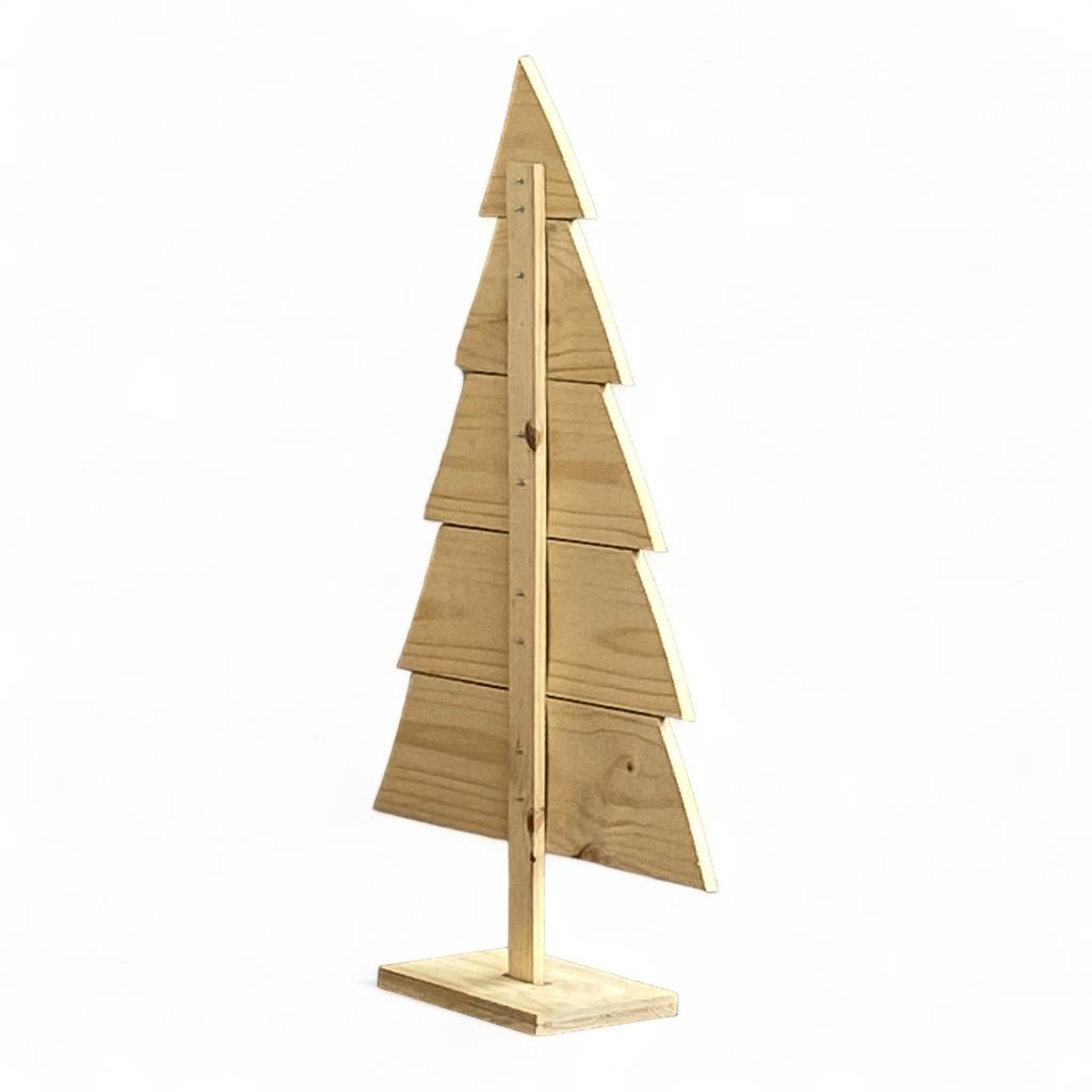 Arbol de navidad fabricado en pino
