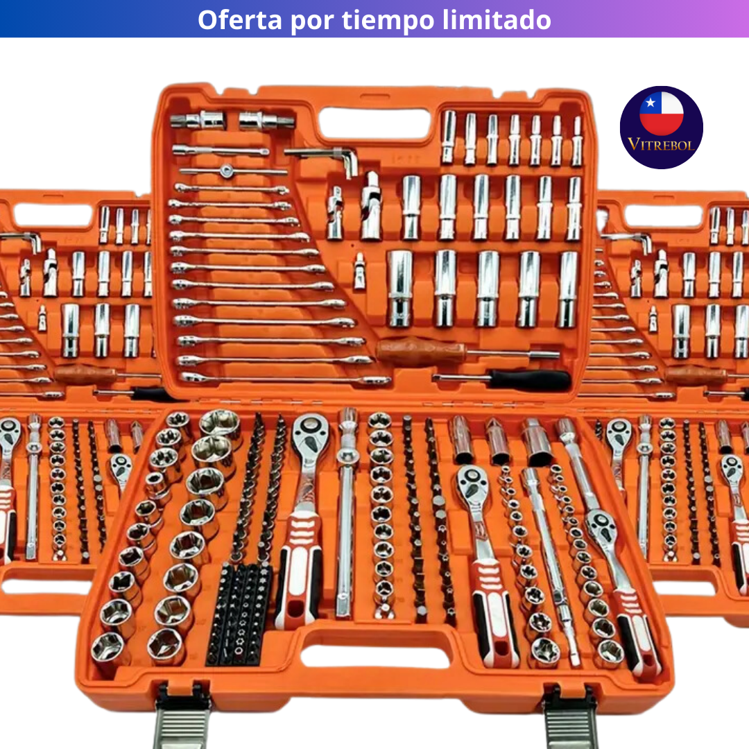 Set de Herramientas de 216 piezas - Para todos tus trabajos