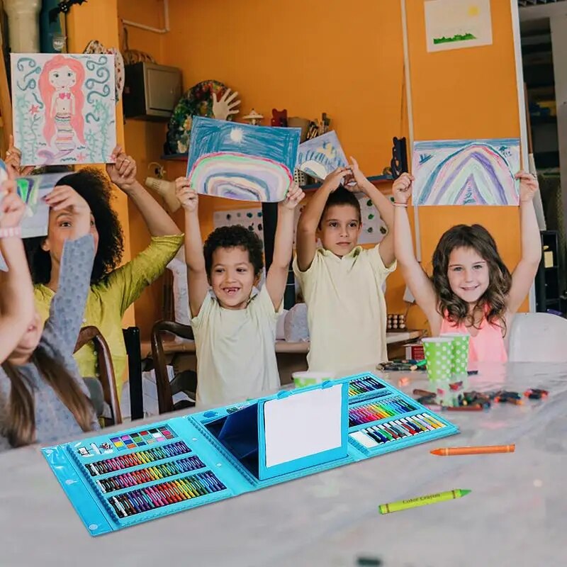 Set de ARTE 208 piezas lapices maleta