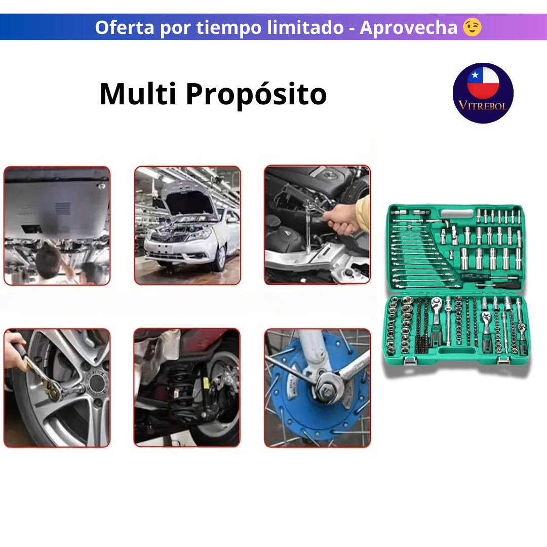 Set de Herramientas de 216 piezas - Para todos tus trabajos