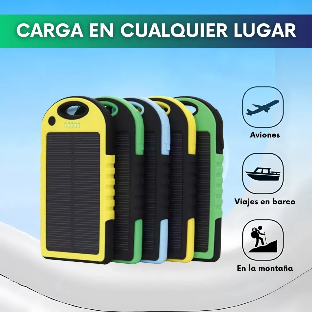 Bateria Solar Portátil de Alta Capacidad