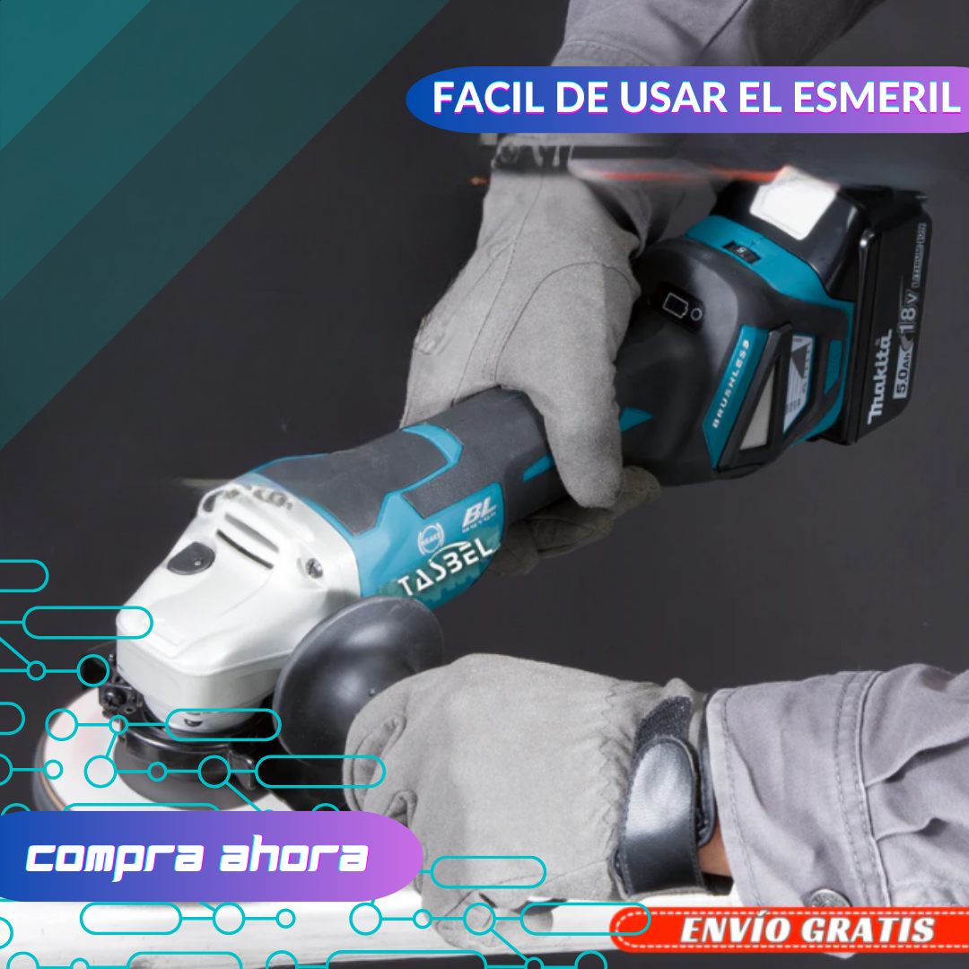 Set de Esmeril y Taladro de 98V con dos baterias