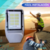 Luminaria Solar Led de 800w - con soporte para pared y poste