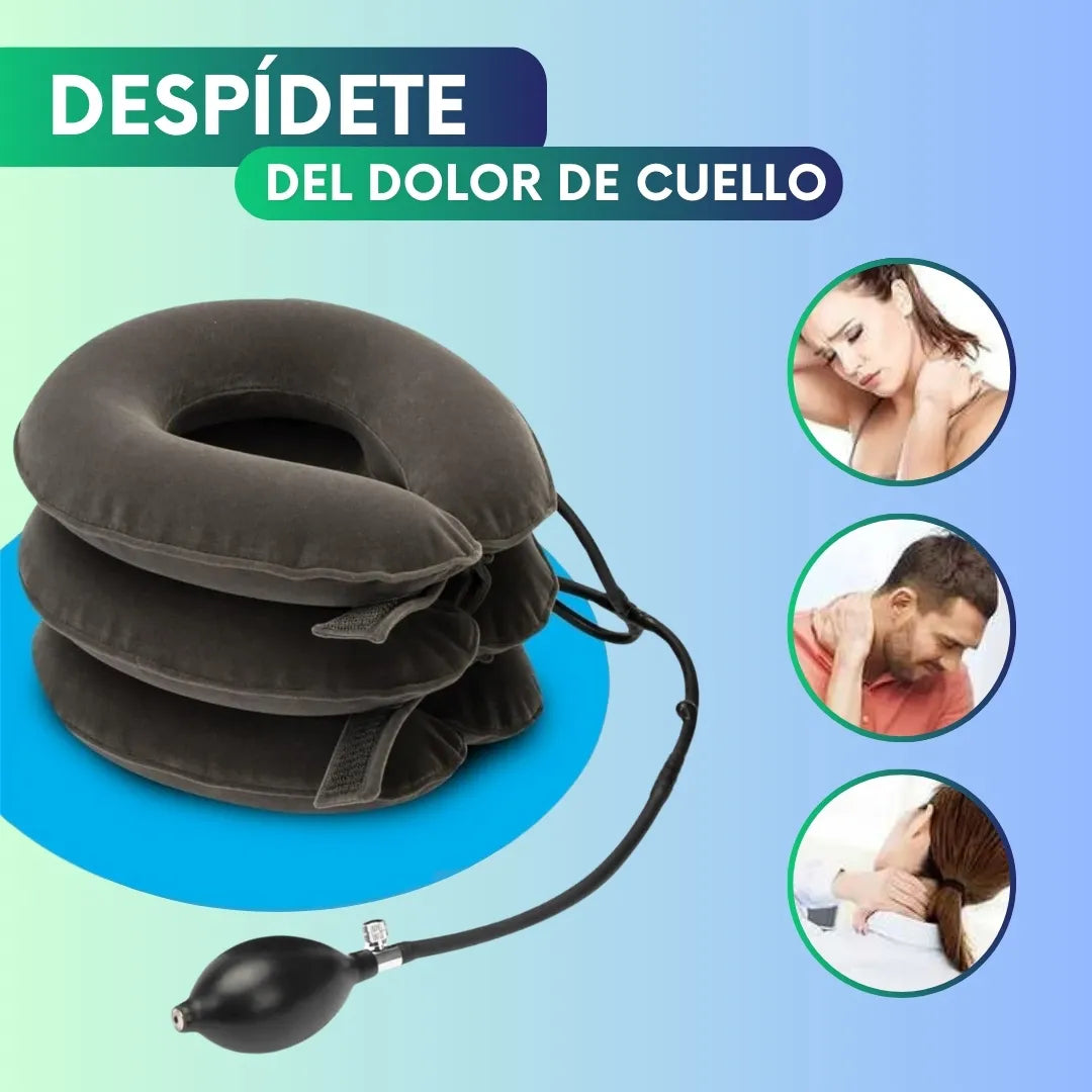 Almohada inflable truena cuellos
