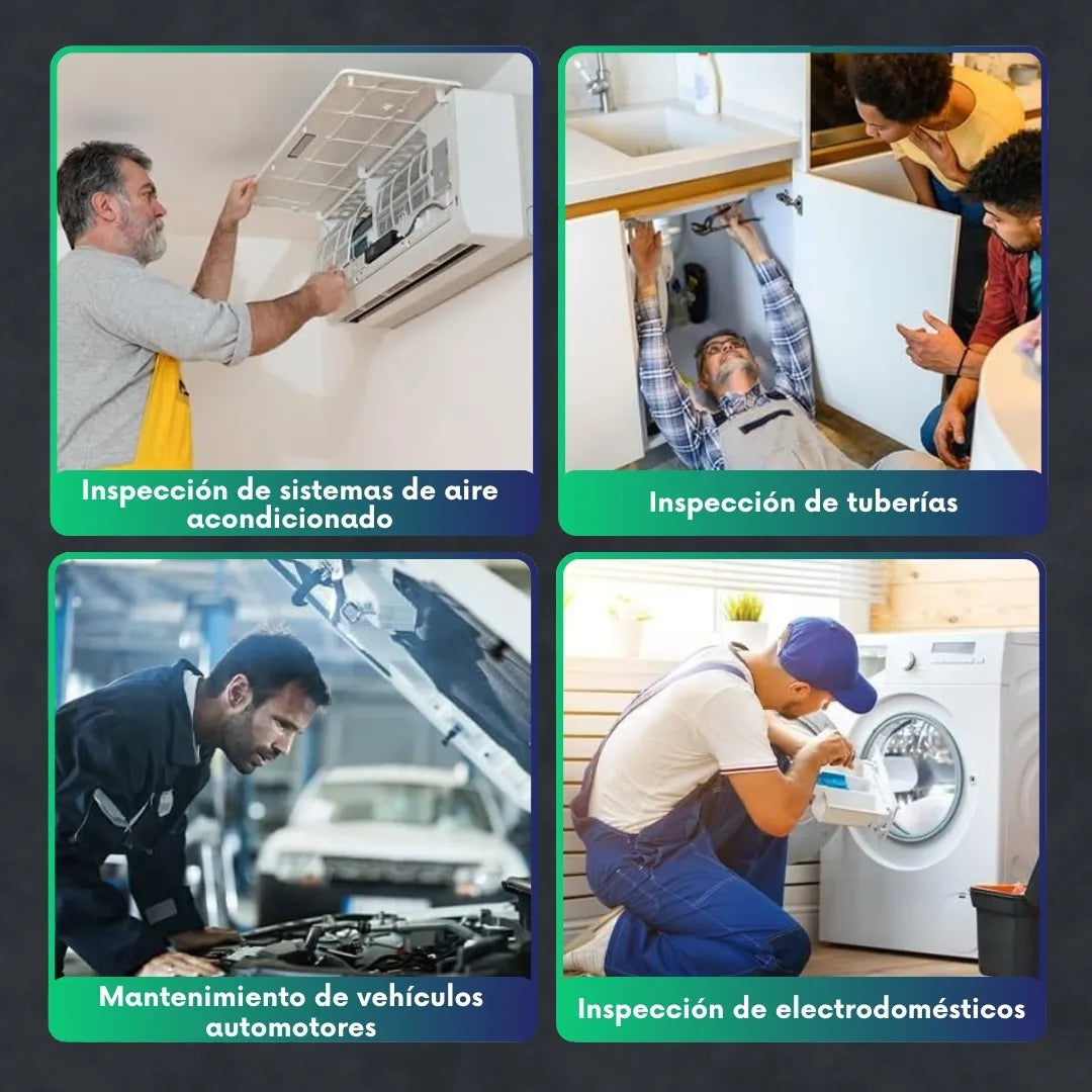 Cámara endoscopio de inspección HD para celulares - 5 metros