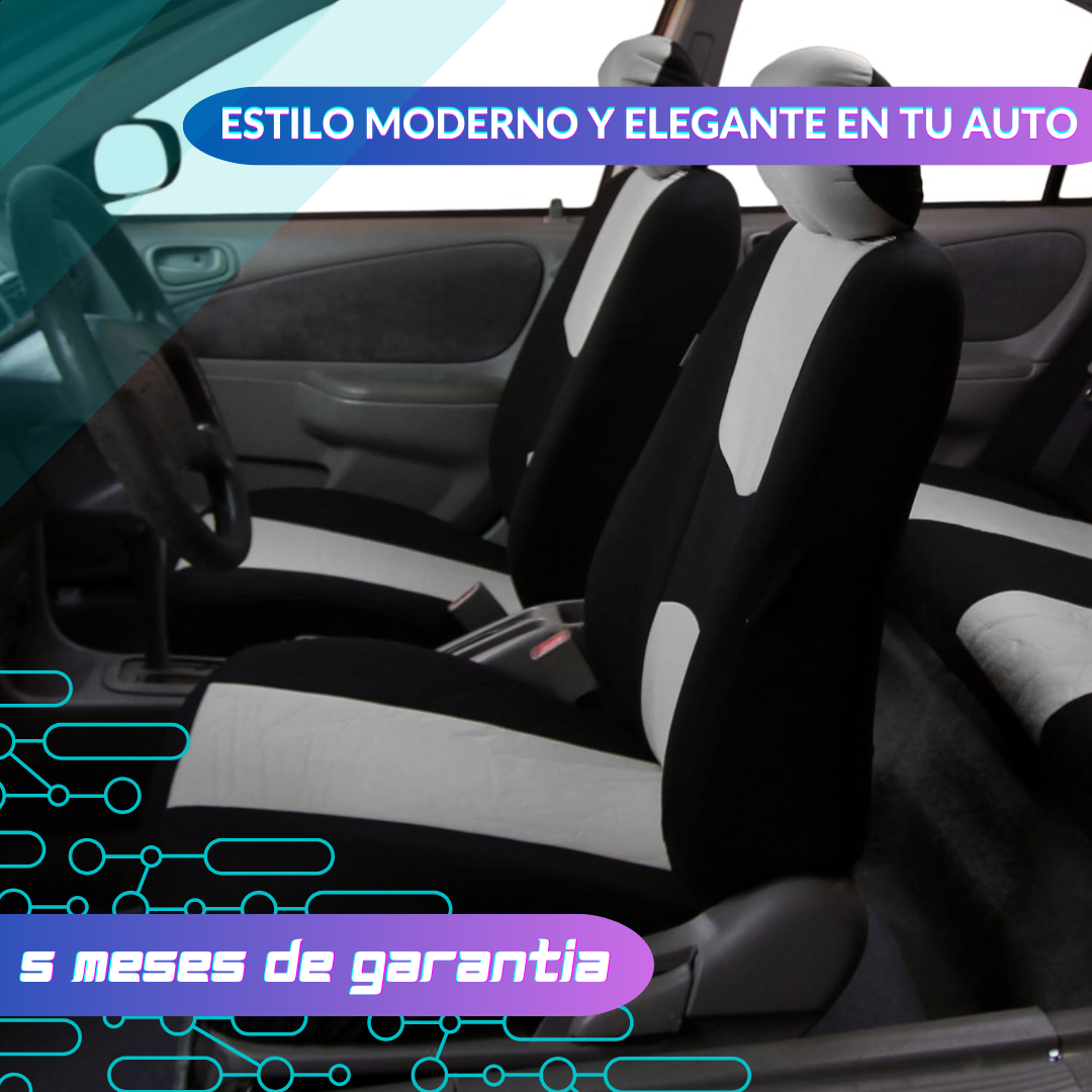 Set Cubre Asiento en eco cuero