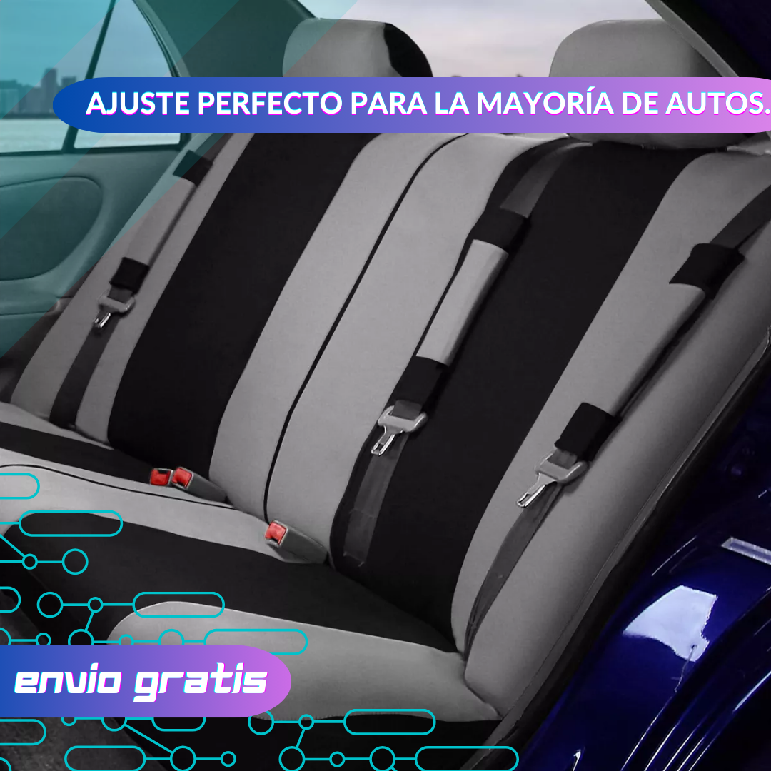 Set Cubre Asiento en eco cuero