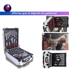 Maleta de herramienta: Kit Completo Con 187 Piezas
