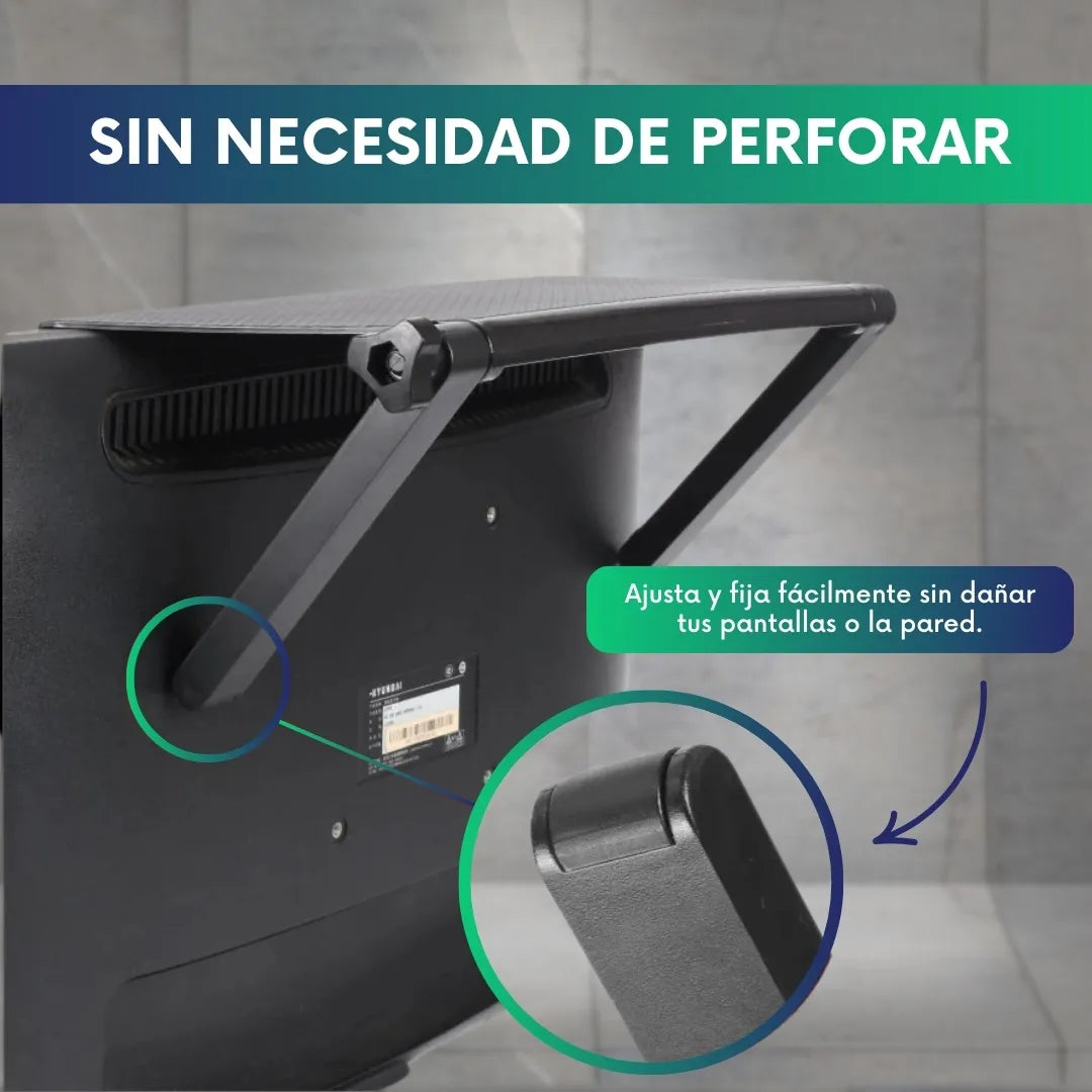Soporte plegable organizador de TV