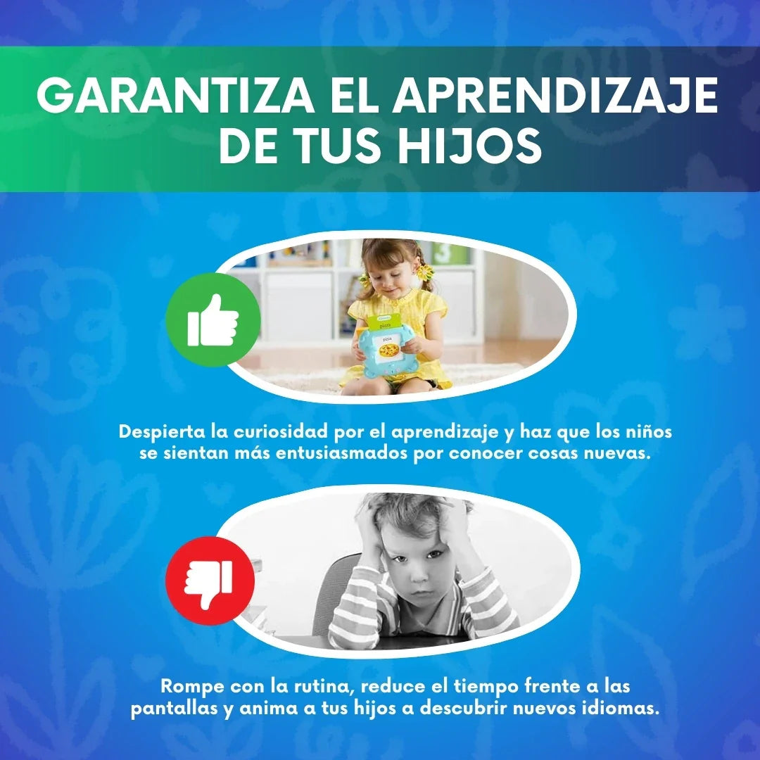 Tarjetas de aprendizaje ingles - 224 Palabras