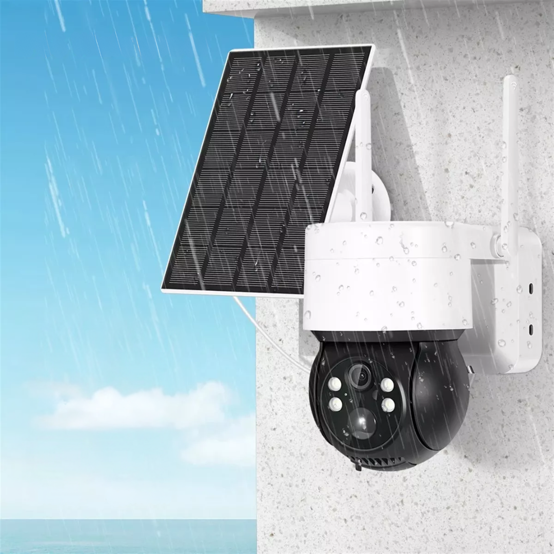 Cámara de Seguridad - Con Carga mediante panel solar.