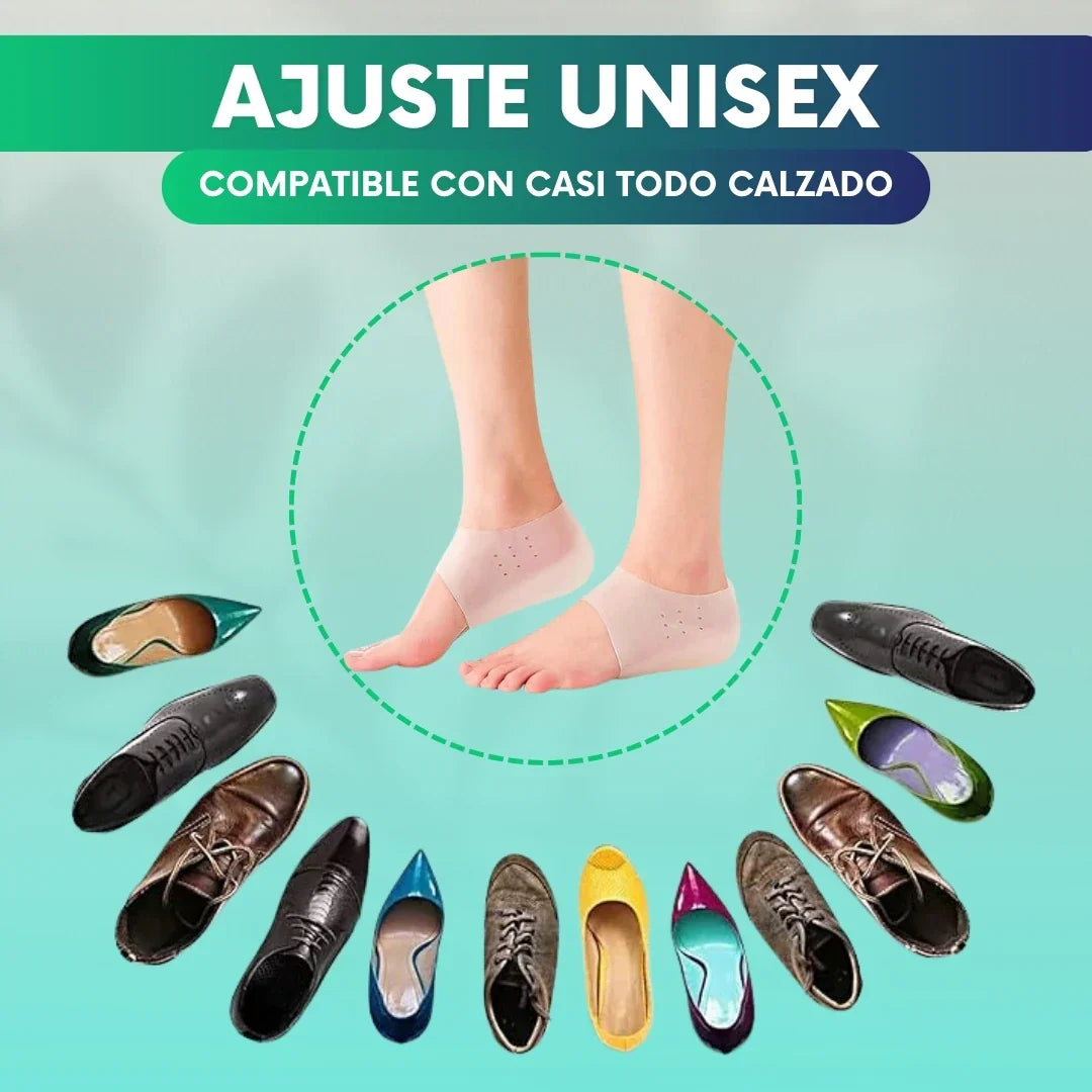 Talonera ortopédica Silicona 2 unidades