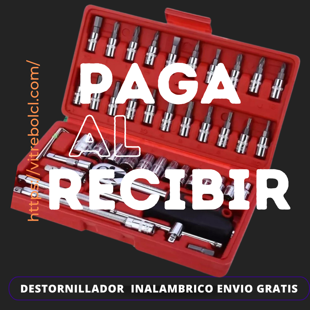 Set de 46 piezas. tu aliado en proyectos