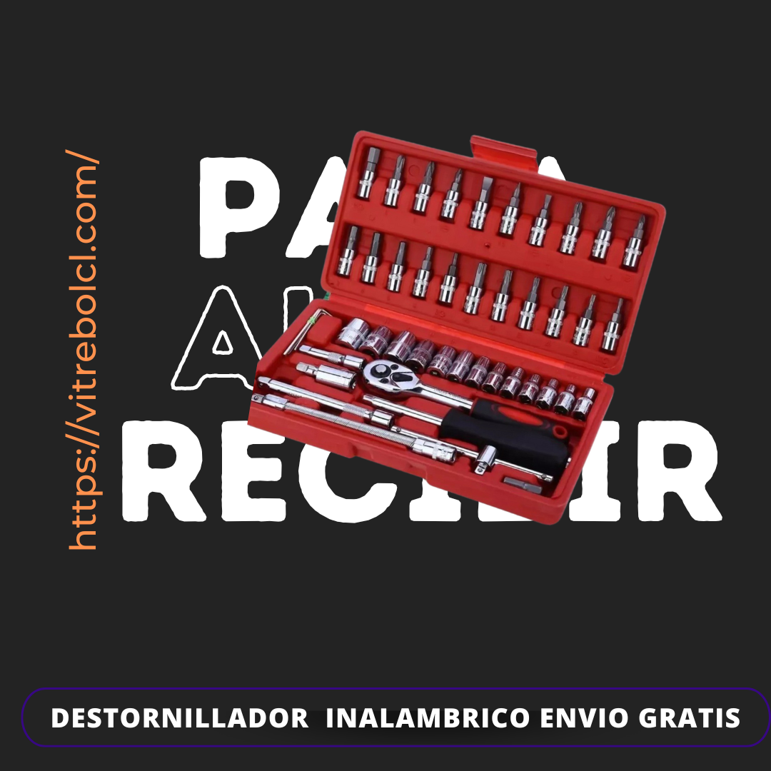 Set de 46 piezas. tu aliado en proyectos