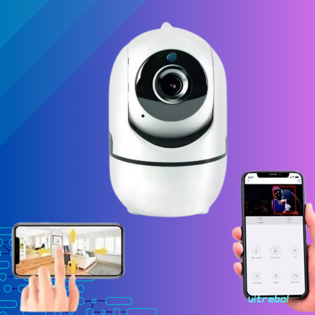 Cámara IP Giratoria Inteligente para Seguridad sin Límites