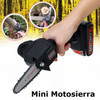 Mini motosierra inalambrica con 2 baterias de 24 vatios