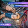 Esmeril Inalámbrico Con Maletín - 2 Baterías 98 Voltios - Te Obsequiamos 2 Discos