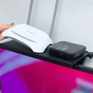 Soporte plegable organizador de TV