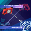 MEZCLADOR 1500 watts - para Cemento -Pintura -Hormigón -Barro-  lechada.