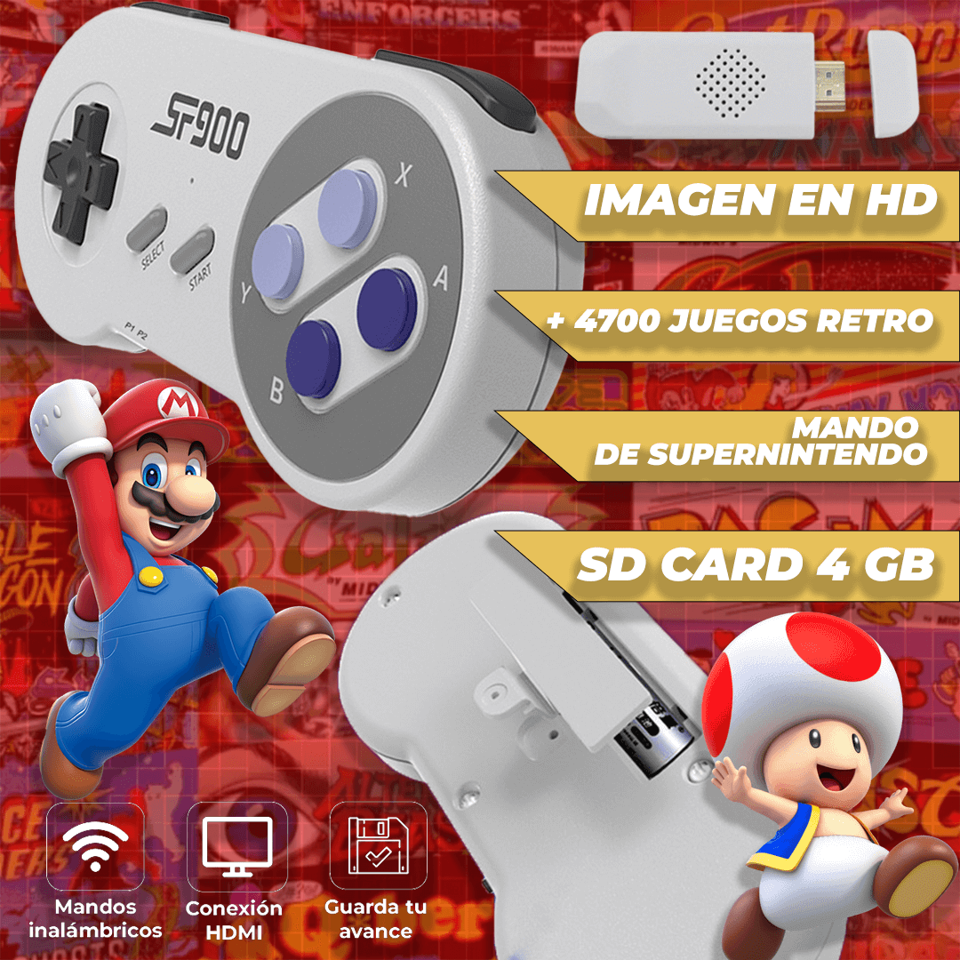 NINTENDO CONSOLA GAME STICK HD | Envió Gratis