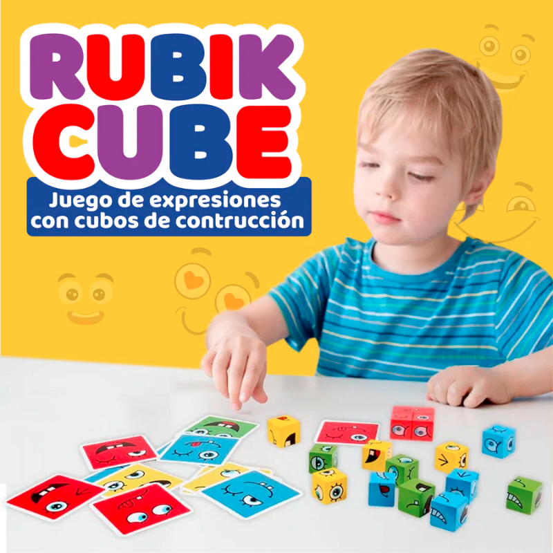 RUBIKS CUBE: JUEGO DE EXPRESIONES CON CUBOS DE CONTRUCCIÓN