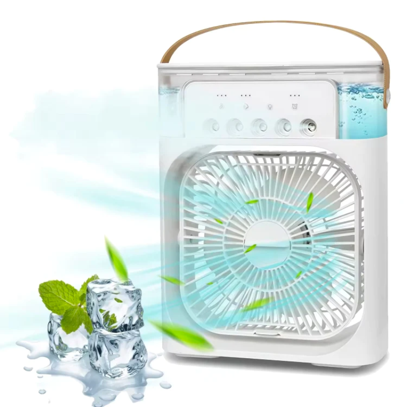 Ventilador Portátil con Humidificador AIR COOLER 4 en 1