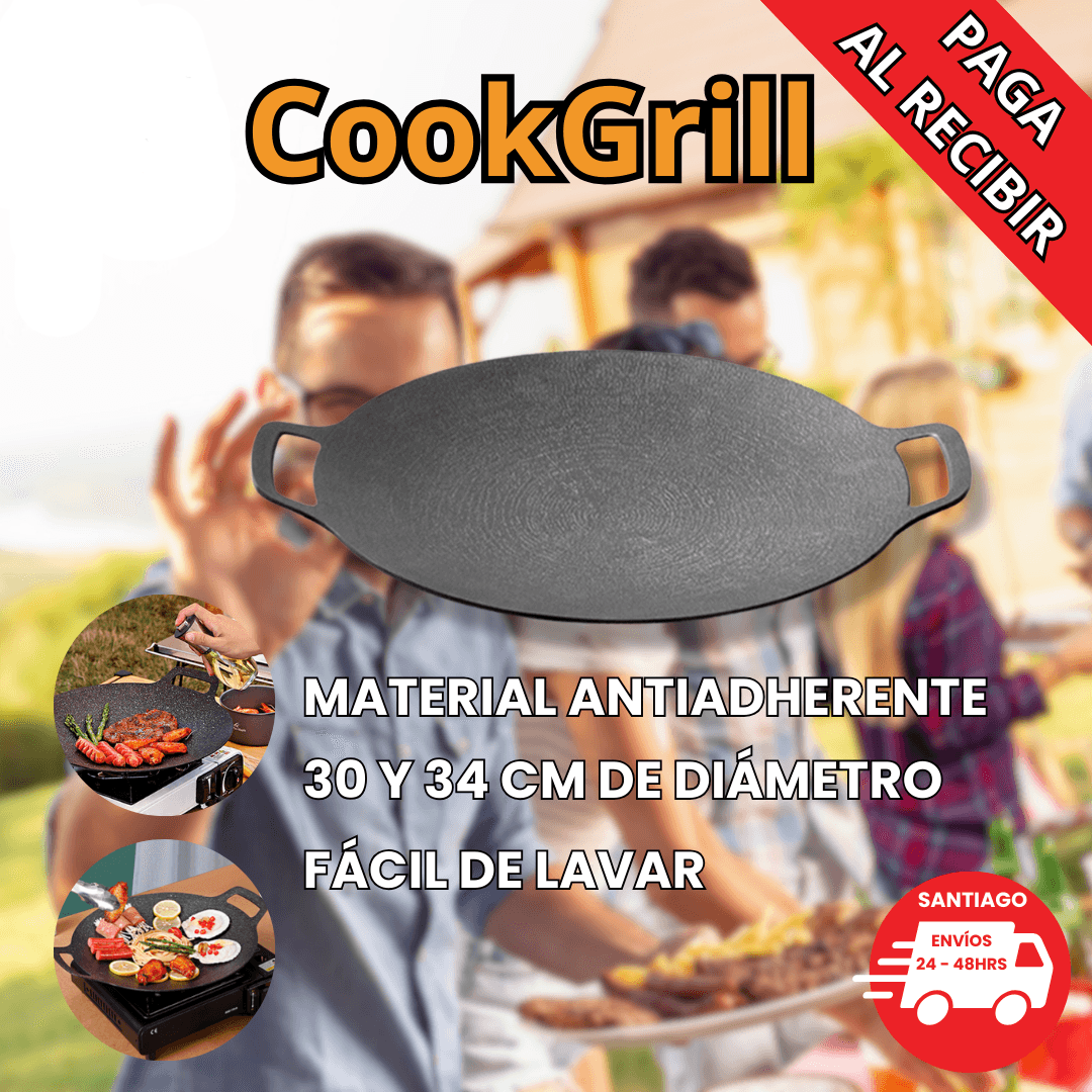 CookGrill™ - Plancha Antiadherente