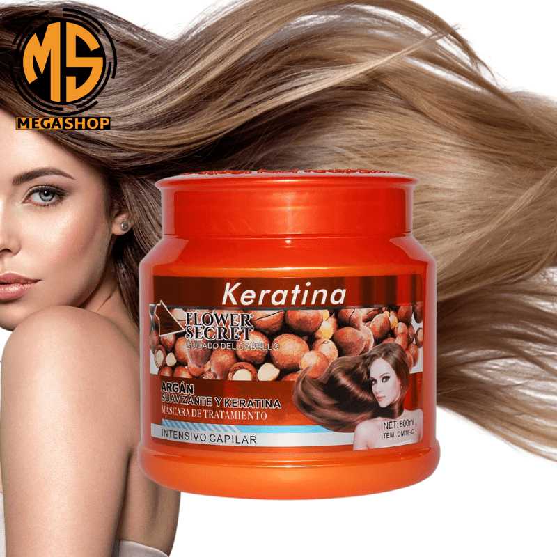 Flower Secret™ - Mascarilla Capilar de Keratina