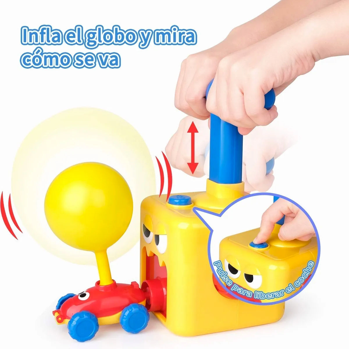 Power Balloon® - Divertido Coche Aerodinamico