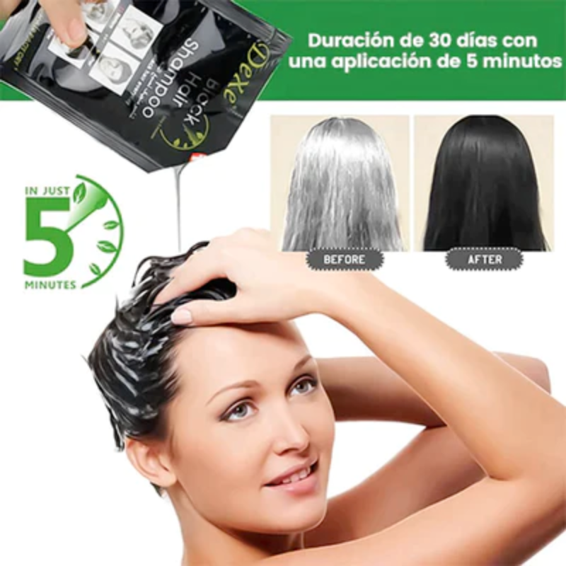 Shampoo Pinta Canas Negro