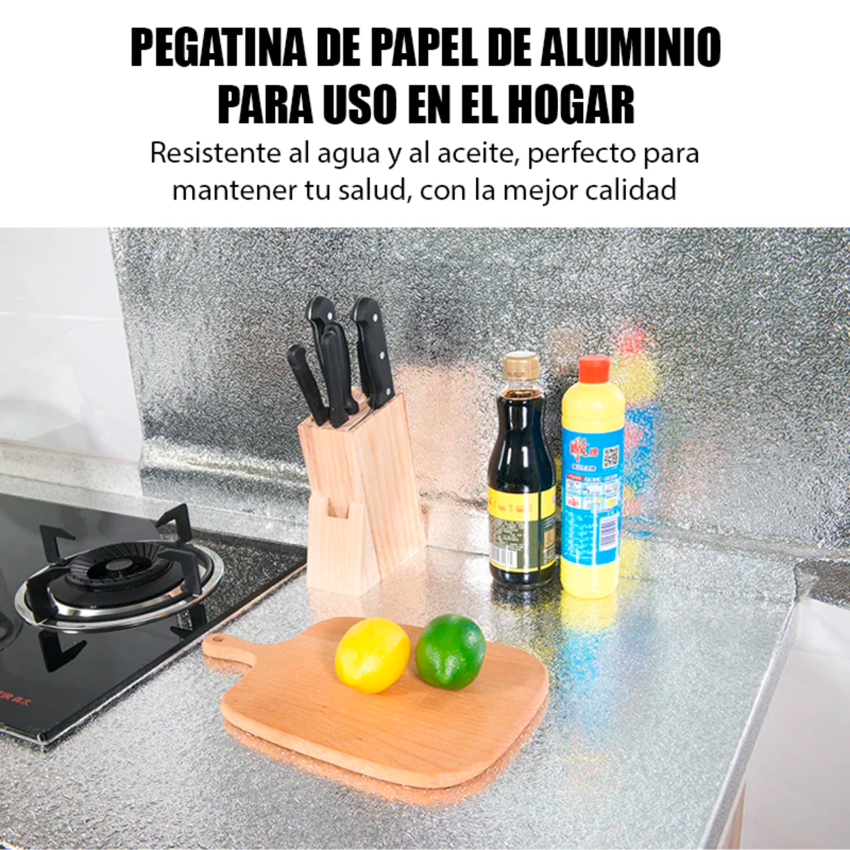 Adhesivo Protector de Cocina ⚡ OFERTA RELAMPAGO ⚡