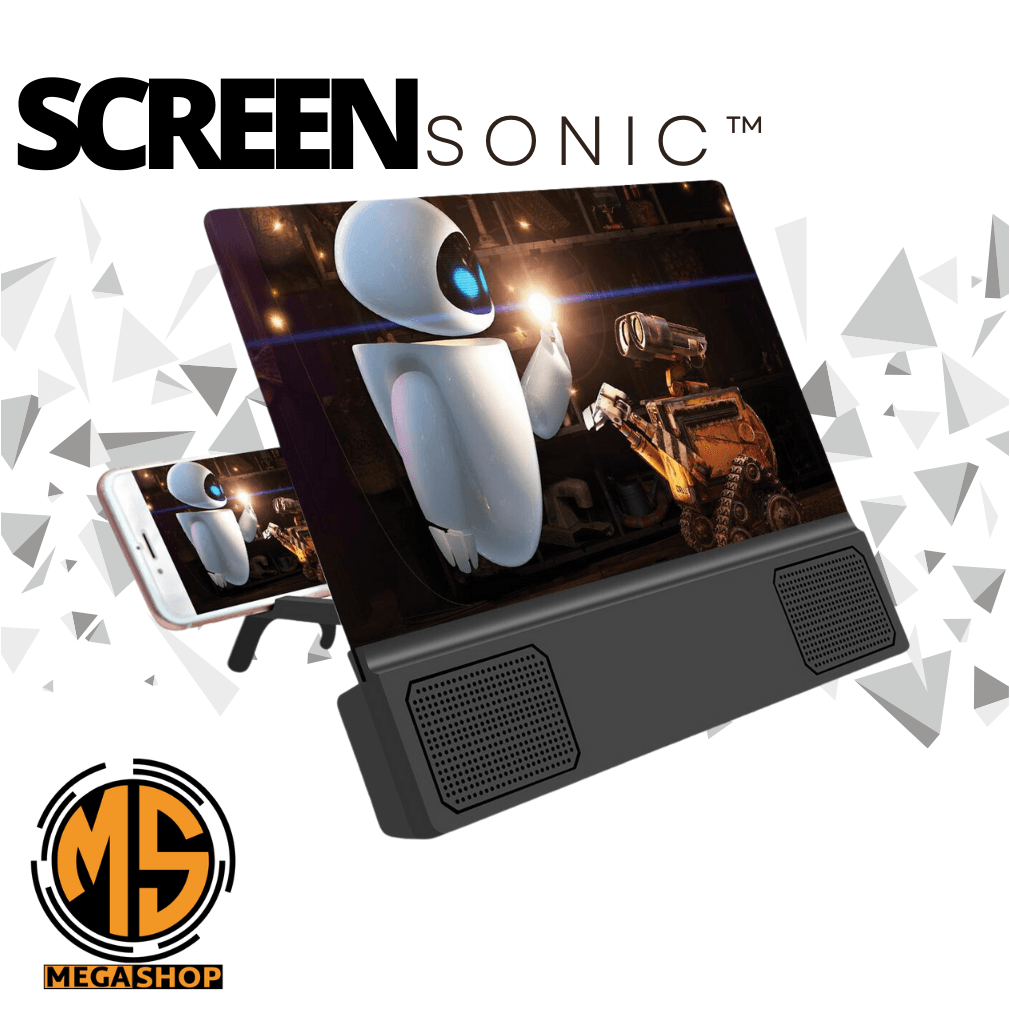 ScreenSonic™ - Amplificador de pantalla con altavoz