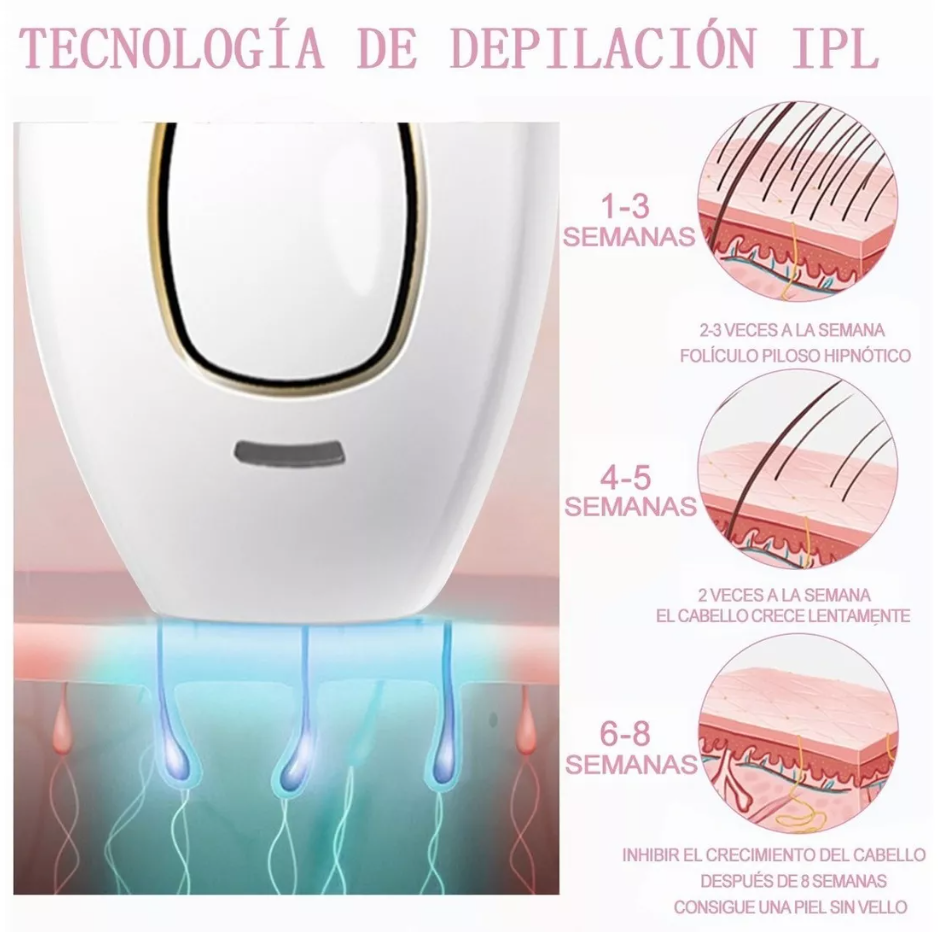 Depiladora Laser IPL Handset