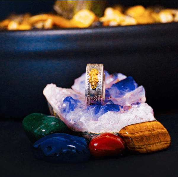 Anillo Feng Shui De La Riqueza Y Abundancia - Productos Bendecidos