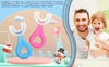 🔥👧Cepillo de dientes en forma de U para niños (Lleva 1 y obtén 1 de regalo)👧🔥