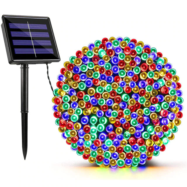 GUIRNALDA SOLAR MULTICOLOR (20 Metros) | Envío Gratis