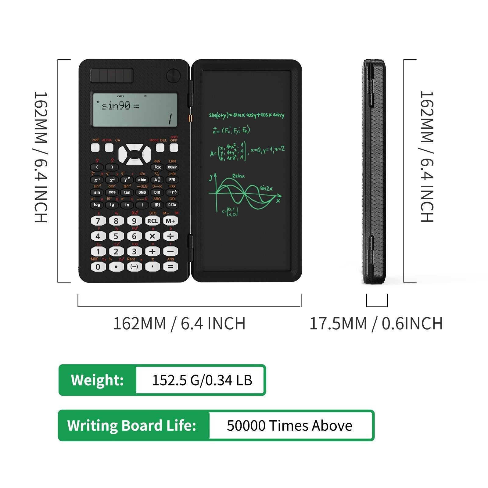 NewYes 991MS™ - Calculadora con tableta de escritura