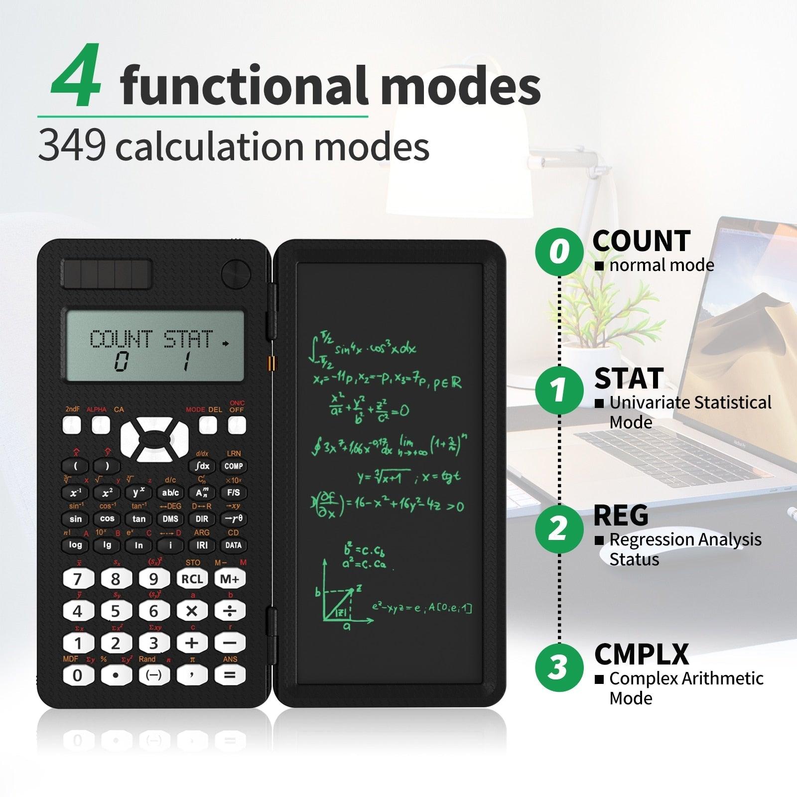 NewYes 991MS™ - Calculadora con tableta de escritura