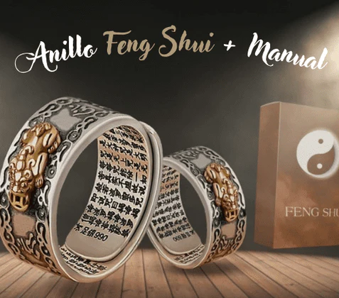 ANILLO FENG SHUI PIXIU DE LA RIQUEZA "ORIGINAL"