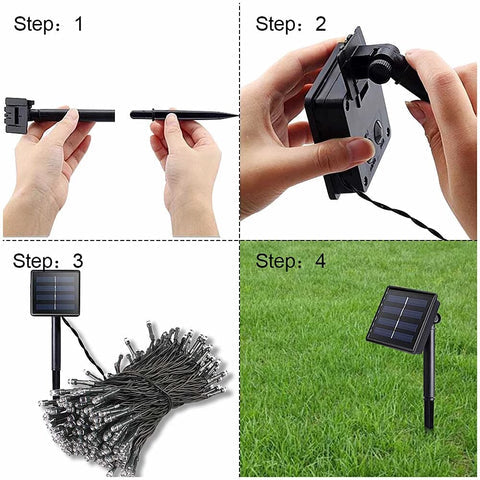 GUIRNALDA SOLAR MULTICOLOR (20 Metros) | Envío Gratis