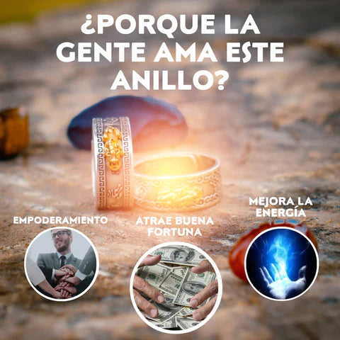 ANILLO FENG SHUI PIXIU DE LA RIQUEZA "ORIGINAL"
